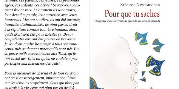 Image:Présentation à Kigali : Pour que tu saches