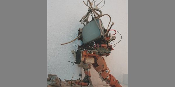 Image:PARIS : exposition des oeuvres d'Atsoupé Kpognon et Jérôme Geles