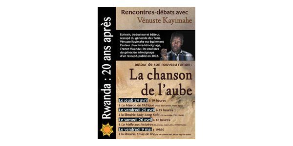 Image:Rencontres-débats : « Rwanda, 20 après » avec Vénuste Kayimahe