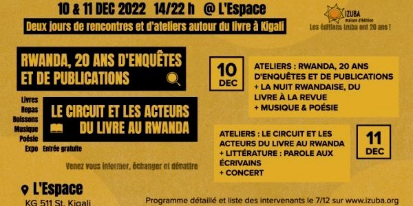 Image:Kigali : Deux jours de rencontres et d'ateliers autour du livre