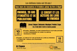 LES 20 ANS DES ÉDITIONS IZUBA À KIGALI